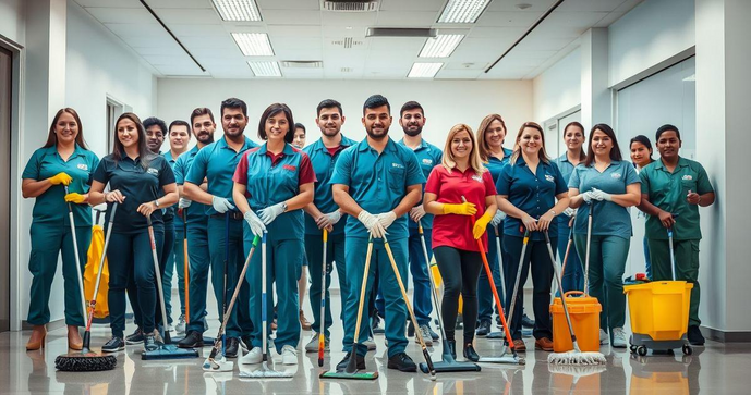 Como Formar uma Equipe de Limpeza Pesada Eficiente Como Formar uma Equipe de Limpeza Pesada Eficiente