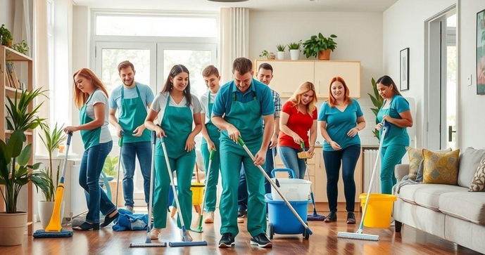 Como Montar uma Equipe de Limpeza Residencial Eficiente Como Montar uma Equipe de Limpeza Residencial Eficiente