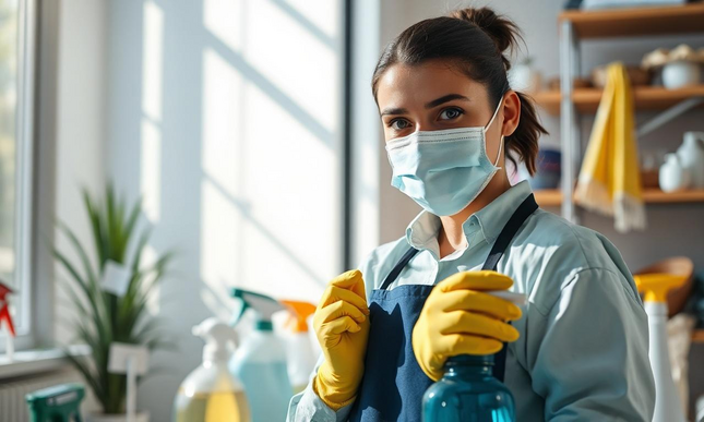 Auxiliar de limpeza: Guia completo para iniciantes no setor