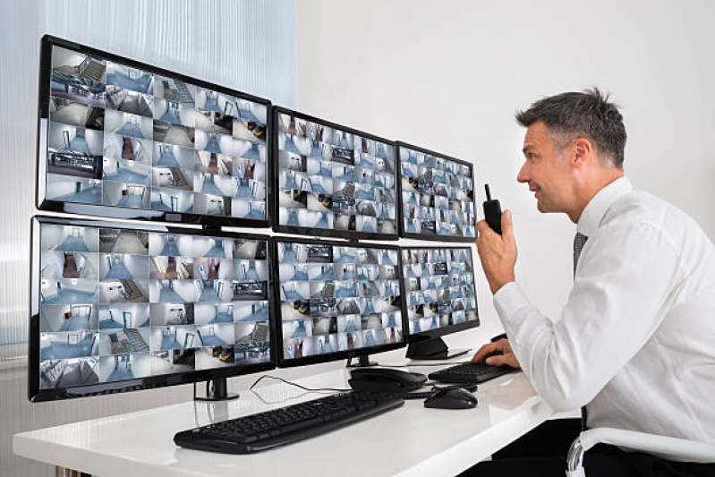 Monitoramento de Câmeras Residencial Funcionários - Monitoramento de Câmeras Privado